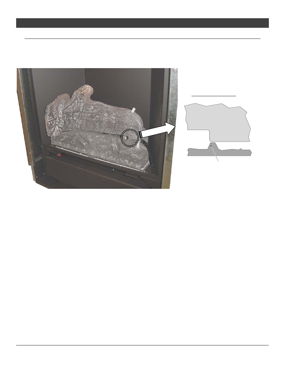 Maintenance 21, Log set installation | Avalon Firestyles Bed & Breakfast User Manual | Page 21 / 28
