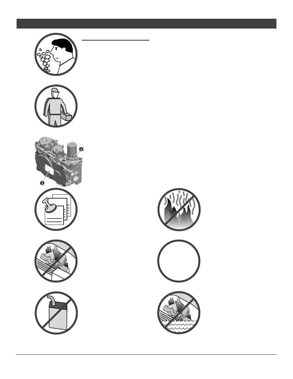 Safety precautions | Avalon Firestyles Bed & Breakfast User Manual | Page 5 / 28