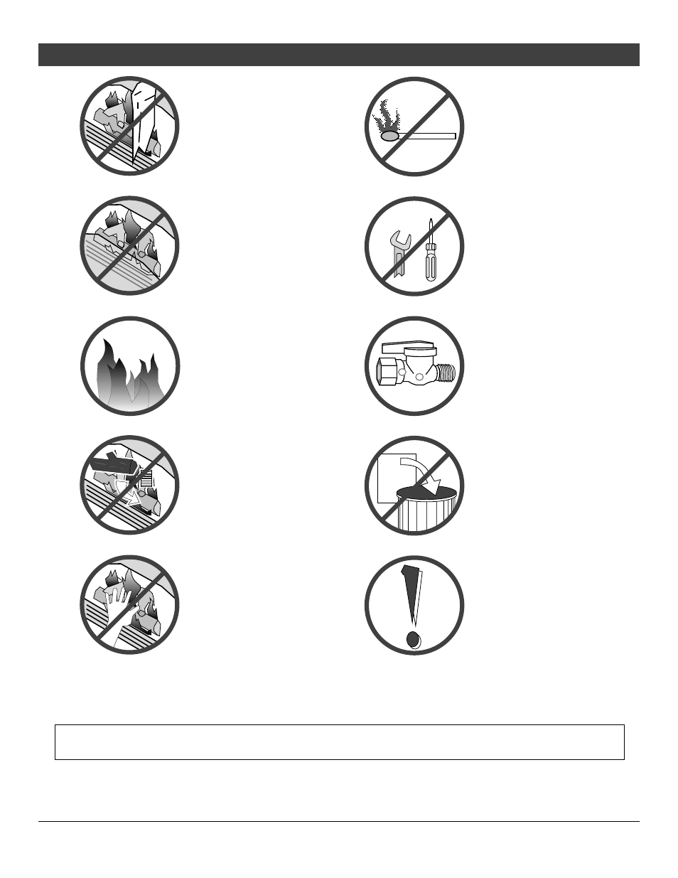 6 safety precautions | Avalon Firestyles Bed & Breakfast User Manual | Page 6 / 28