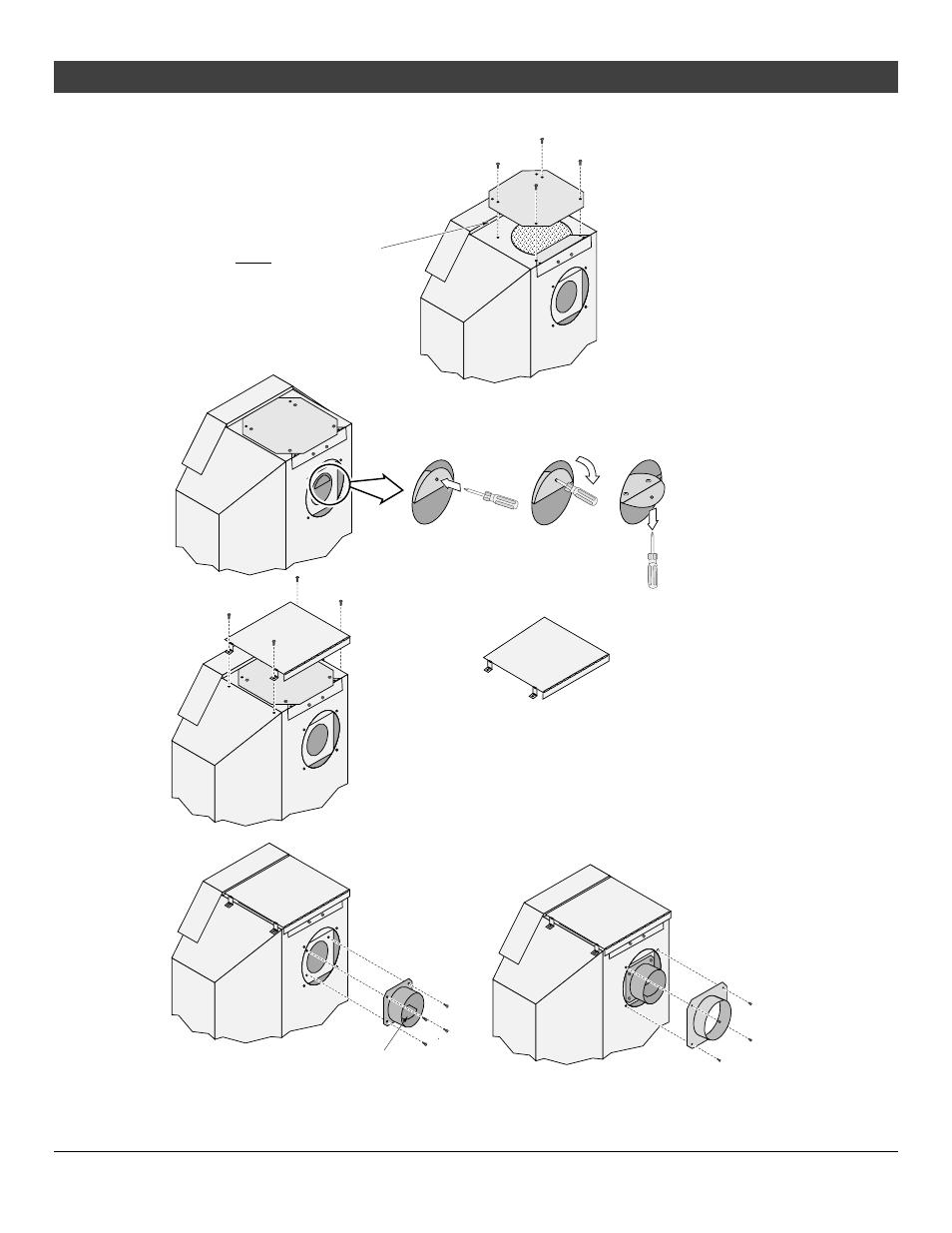 Installation, For qualified installers only), Converting the fireplace to rear vent (continued) | Avalon Firestyles Bed & Breakfast Installation User Manual | Page 13 / 52