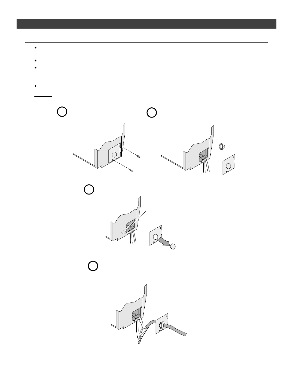 Installation, Ab c, Electrical connection (required) | Avalon Firestyles Bed & Breakfast Installation User Manual | Page 21 / 52