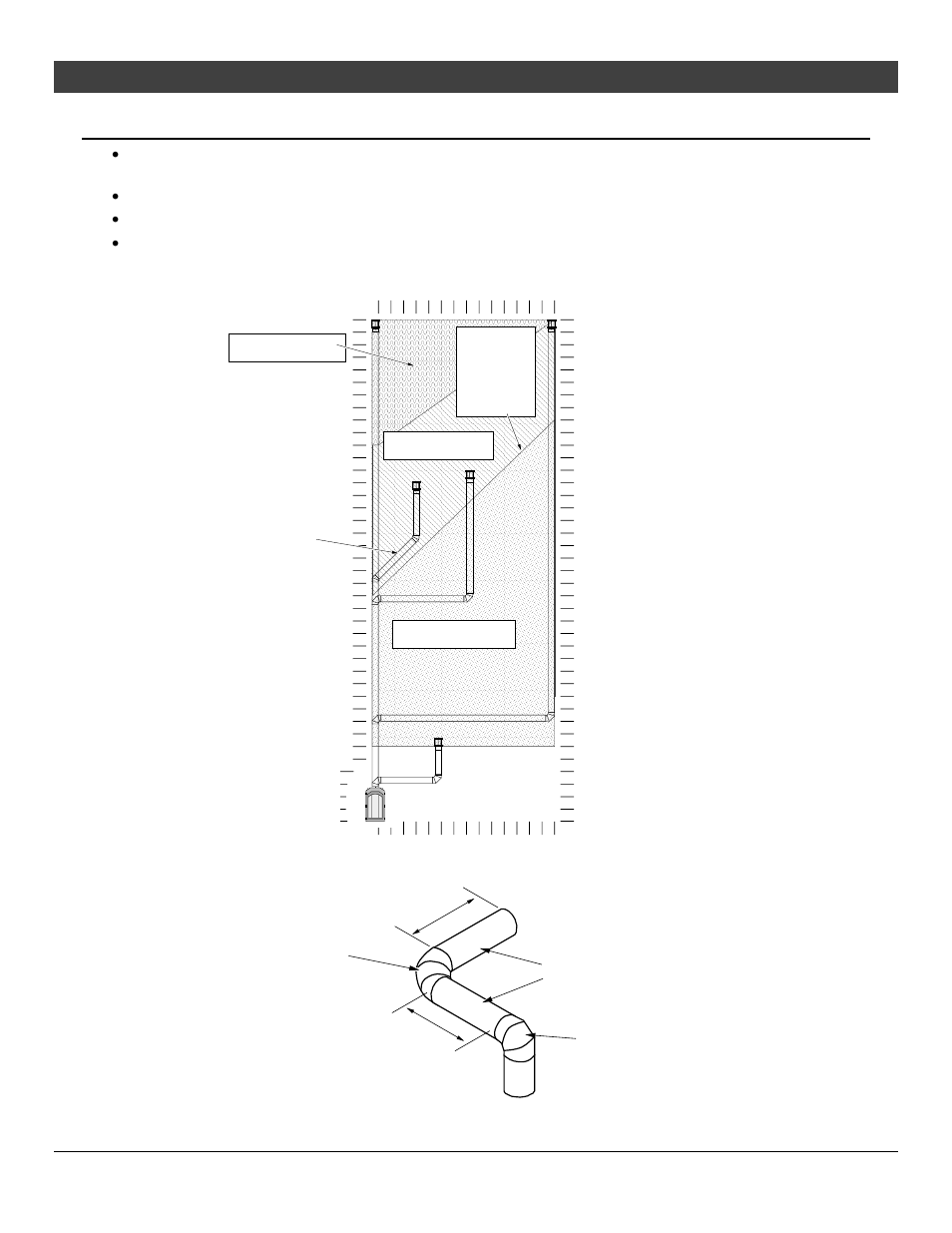 Installation, Top vent configuration with vertical termination, For qualified installers only) | Travis industries | Avalon Firestyles Bed & Breakfast Installation User Manual | Page 27 / 52