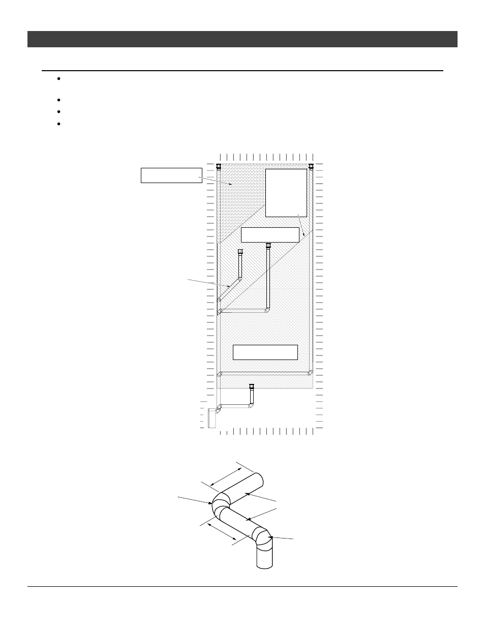 Installation, Rear vent configuration with vertical termination, For qualified installers only) | Avalon Firestyles Bed & Breakfast Installation User Manual | Page 29 / 52