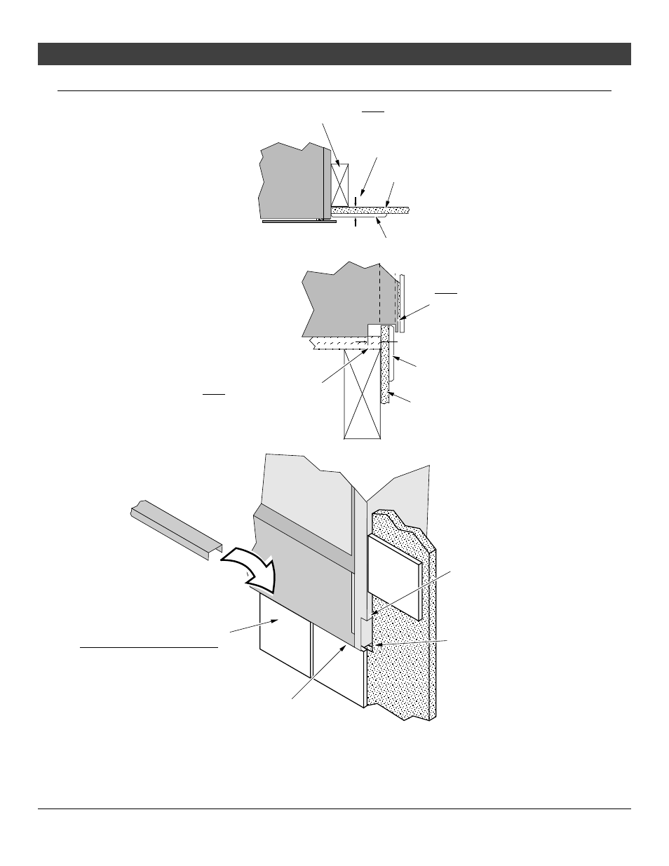 Installation, Facing detail – tile facing, For qualified installers only) | Avalon Firestyles Bed & Breakfast Installation User Manual | Page 35 / 52