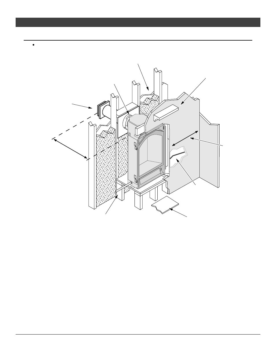 Installation, Installation overview – rear vent configuration | Avalon Firestyles Bed & Breakfast Installation User Manual | Page 9 / 52