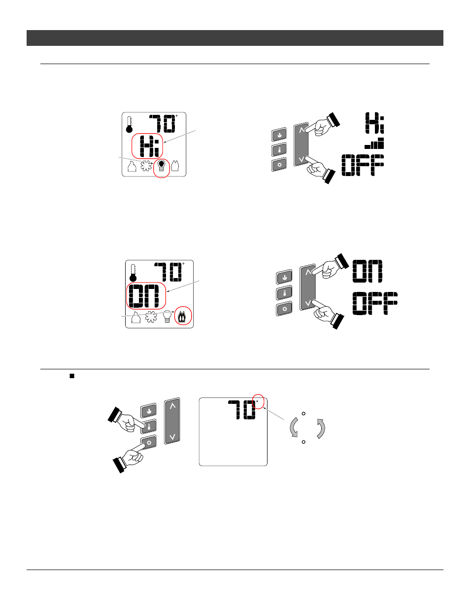 14 operation, Mode controls - continued, Display fahrenheit or celsius | Avalon Firestyles 564 SS User Manual | Page 14 / 34