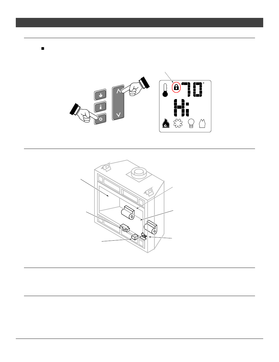 16 operation, Child-proof feature, Normal operating sounds | Normal operating odors, Maintaining your fireplace's appearance | Avalon Firestyles 564 SS User Manual | Page 16 / 34