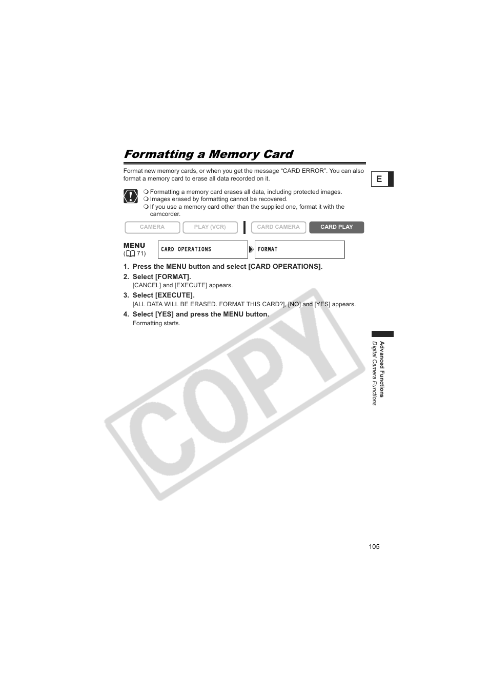 Canon 50 User Manual | Page 105 / 162