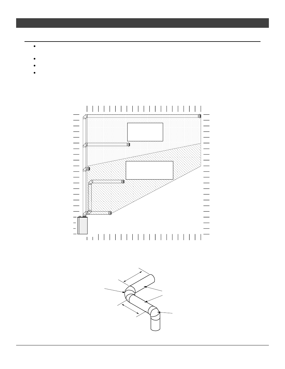 Installation, Top vent configuration with horizontal termination, For qualified installers only) | Avalon Firestyles 864 TRV GS2 Installation User Manual | Page 33 / 78