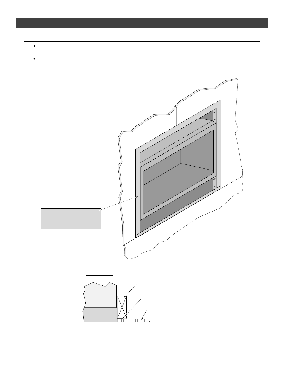 Installation, Facing requirements | Avalon Firestyles 864 TRV GS2 Installation User Manual | Page 37 / 78