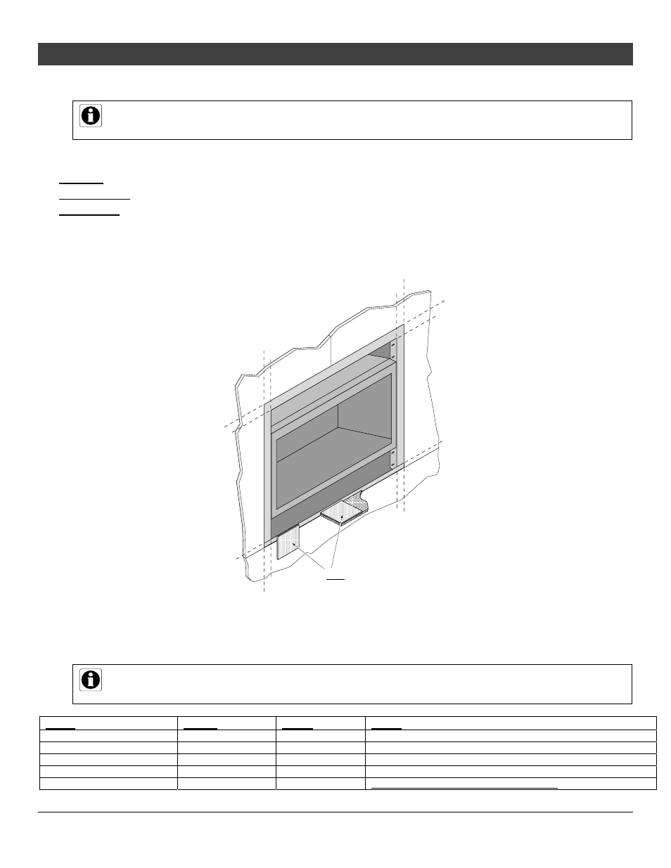 38 installation, For qualified installers only), Facing overview | Optional faceplates | Avalon Firestyles 864 TRV GS2 Installation User Manual | Page 38 / 78