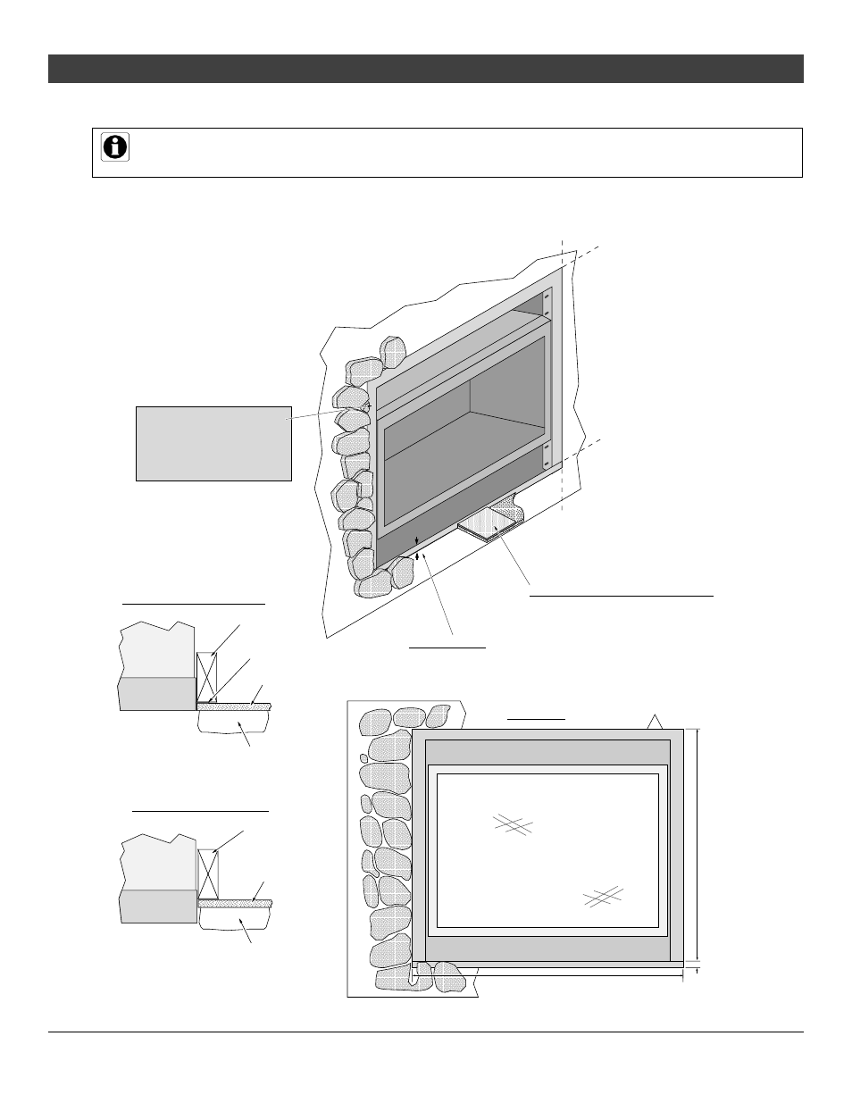 Installation, For qualified installers only) | Avalon Firestyles 864 TRV GS2 Installation User Manual | Page 41 / 78