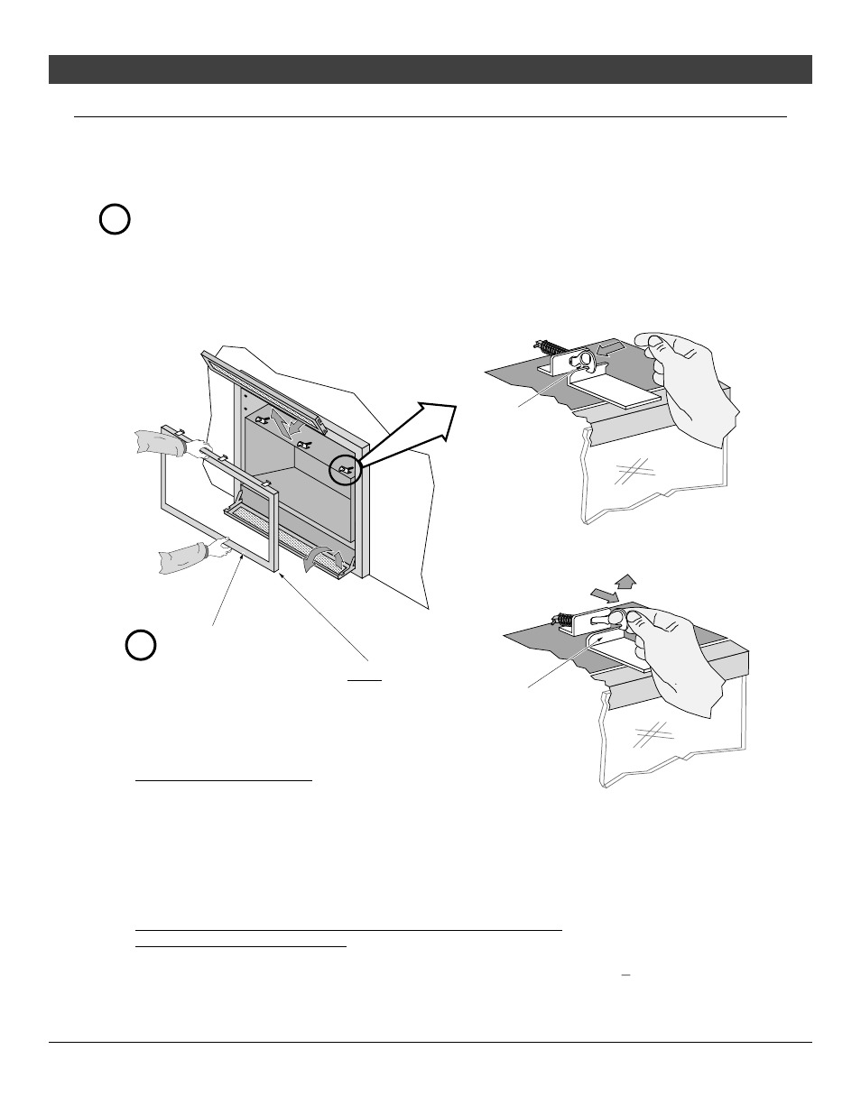 50 finalizing the installation, Glass frame removal and installation | Avalon Firestyles 864 TRV GS2 Installation User Manual | Page 50 / 78