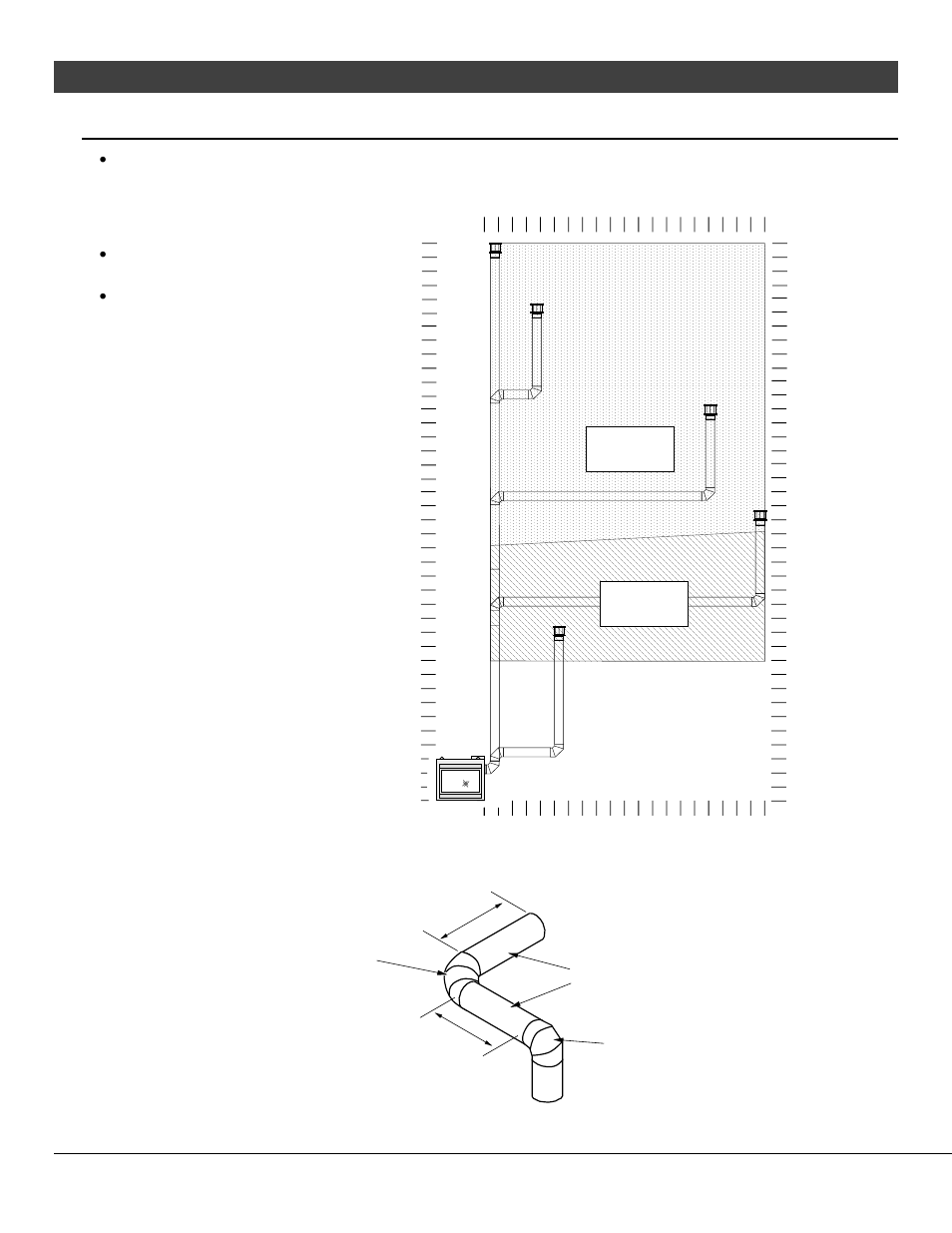 Installation, Side vent configuration with vertical termination, For qualified installers only) | Avalon Firestyles 864 See-Thru GS2 Installation User Manual | Page 29 / 78