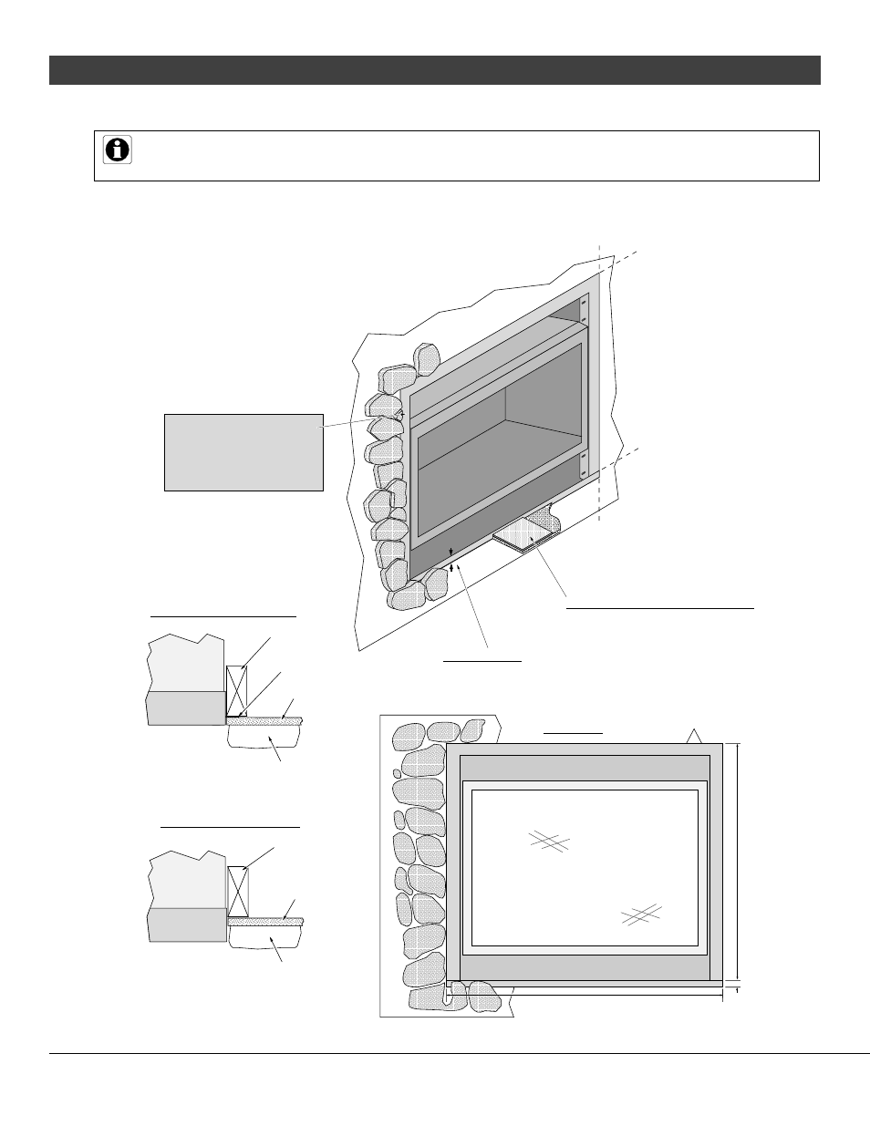 38 installation, For qualified installers only) | Avalon Firestyles 864 See-Thru GS2 Installation User Manual | Page 38 / 78