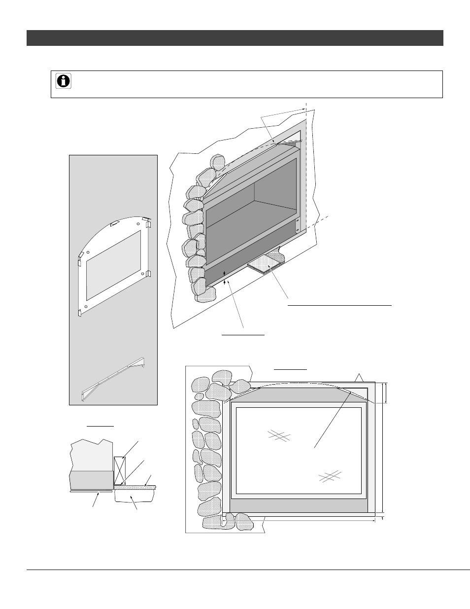Installation, For qualified installers only) | Avalon Firestyles 864 See-Thru GS2 Installation User Manual | Page 39 / 78