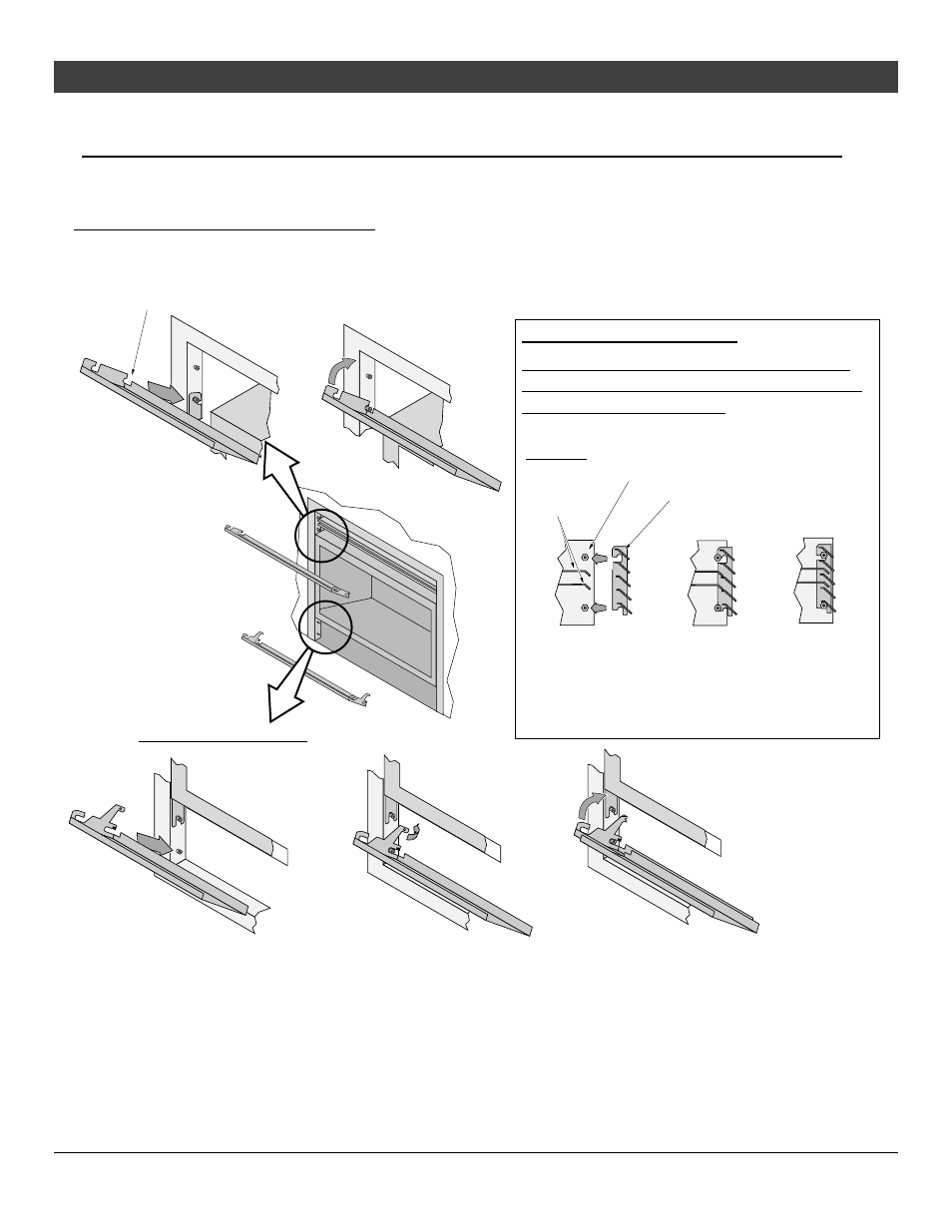 62 optional equipment, Grill installation, For qualified installers only) | Avalon Firestyles 864 See-Thru GS2 Installation User Manual | Page 62 / 78
