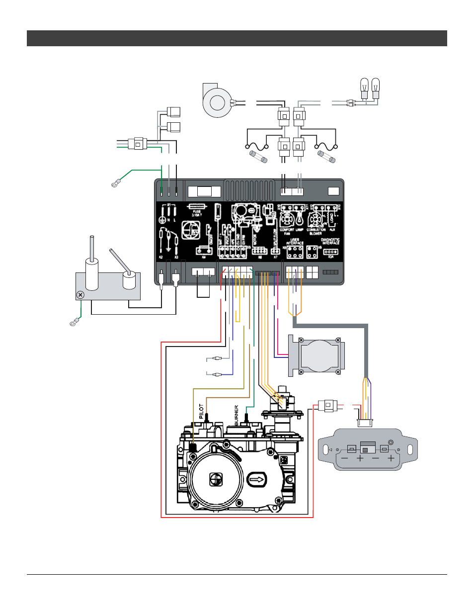 Optional equipment, For qualified installers only), Gs2 remote wiring diagram | Pilot sensor | Avalon Firestyles 864 See-Thru GS2 Installation User Manual | Page 67 / 78