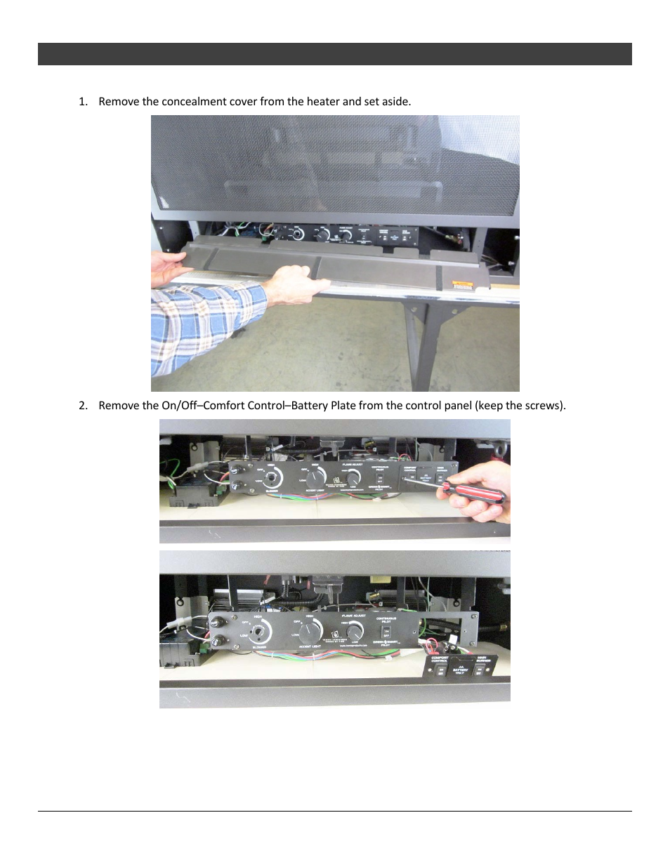 68 optional equipment | Avalon Firestyles 864 See-Thru GS2 Installation User Manual | Page 68 / 78
