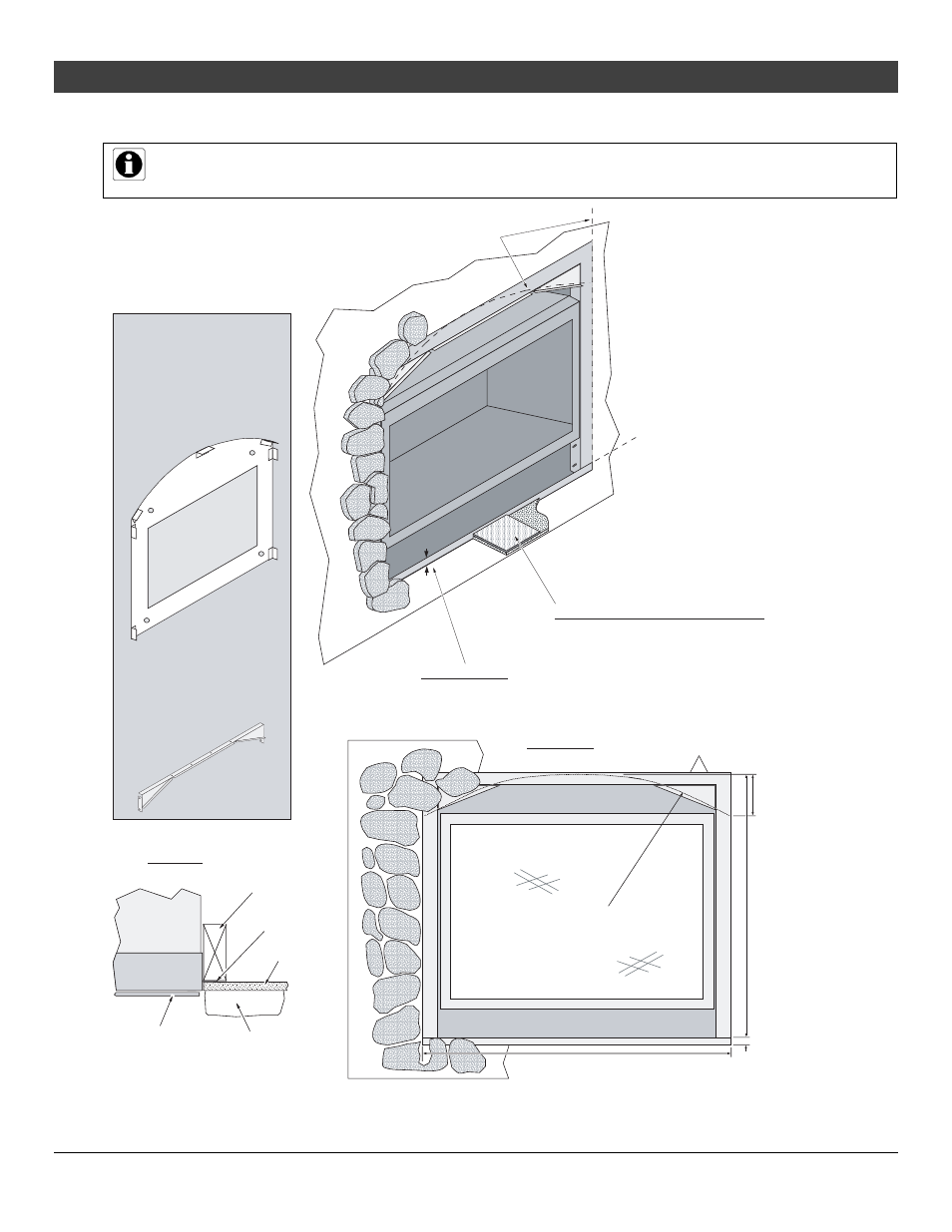 Installation, For qualified installers only) | Avalon Firestyles 864 HO GS2 Installation User Manual | Page 33 / 50