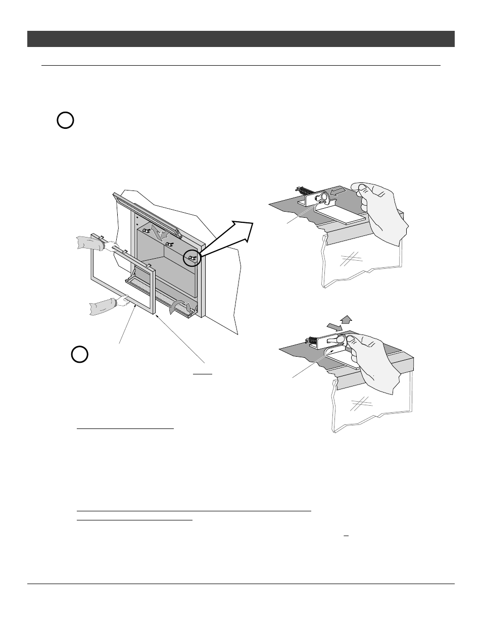 Installation, Glass frame removal and installation | Avalon Firestyles 864 HO GS2 Installation User Manual | Page 39 / 50