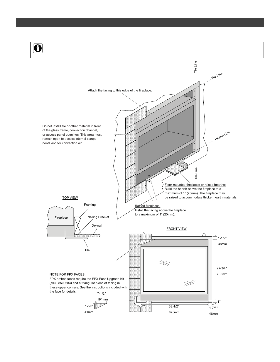Installation, For qualified installers only) | Avalon Firestyles 564 HO GS2 Installation User Manual | Page 34 / 52