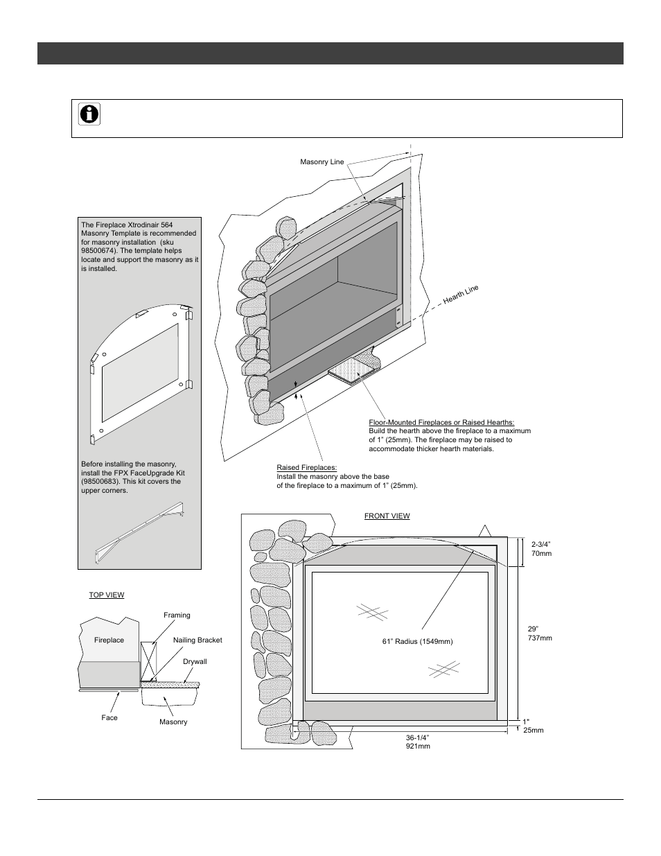 Installation, For qualified installers only) | Avalon Firestyles 564 HO GS2 Installation User Manual | Page 37 / 52