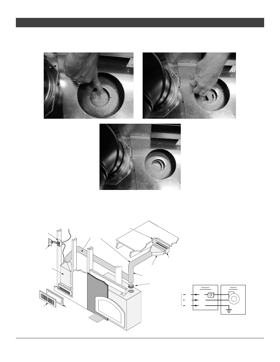 Optional equipment, For qualified installers only), Installing the power heat duct with the 564 ho | Travis industries | Avalon Firestyles 564 HO GS2 Installation User Manual | Page 50 / 52