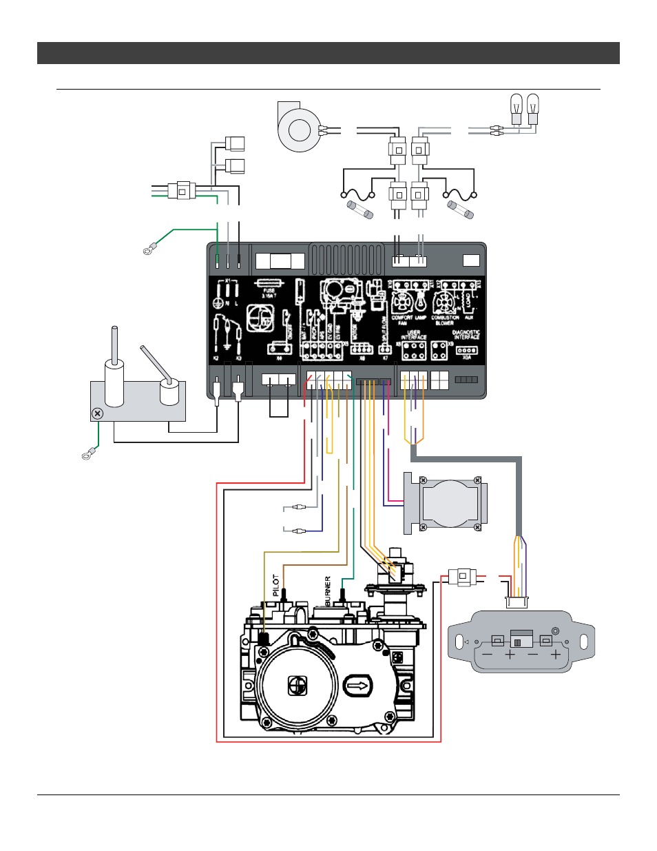 Optional equipment, Wiring diagram, Pilot sensor | For qualified installers only) | Avalon Firestyles 564 HO GS2 Installation User Manual | Page 51 / 52