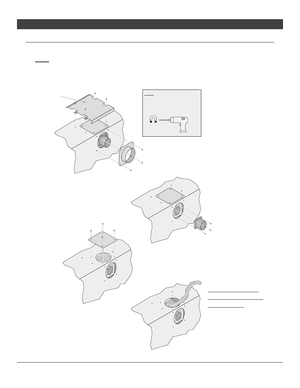 10 installation, Top vent or rear vent configuration, For qualified installers only) | Converting the fireplace to top vent configuration | Avalon Firestyles 564 Diamond-Fyre GSR2 Installation User Manual | Page 10 / 62