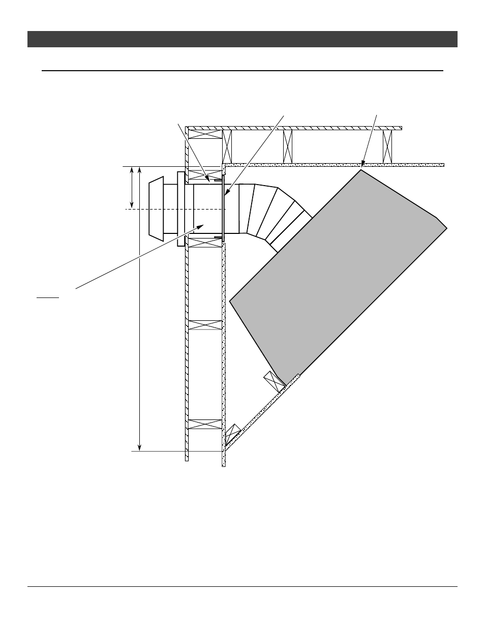 Installation, Corner installations - rear vent configuration | Avalon Firestyles 564 Diamond-Fyre GSR2 Installation User Manual | Page 19 / 62