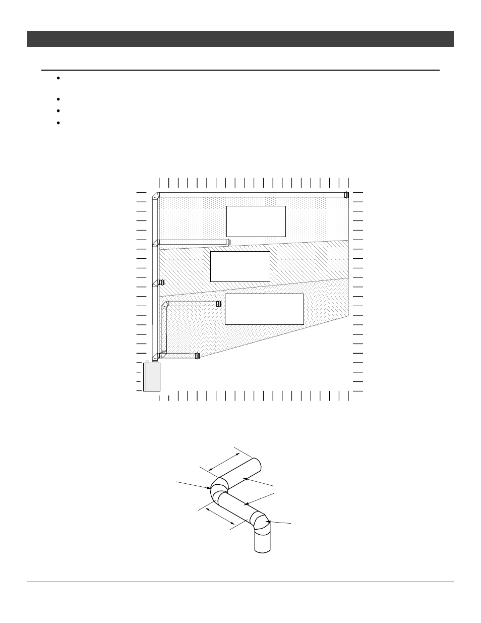 Installation, Top vent configuration with horizontal termination, For qualified installers only) | Avalon Firestyles 564 Diamond-Fyre GSR2 Installation User Manual | Page 33 / 62