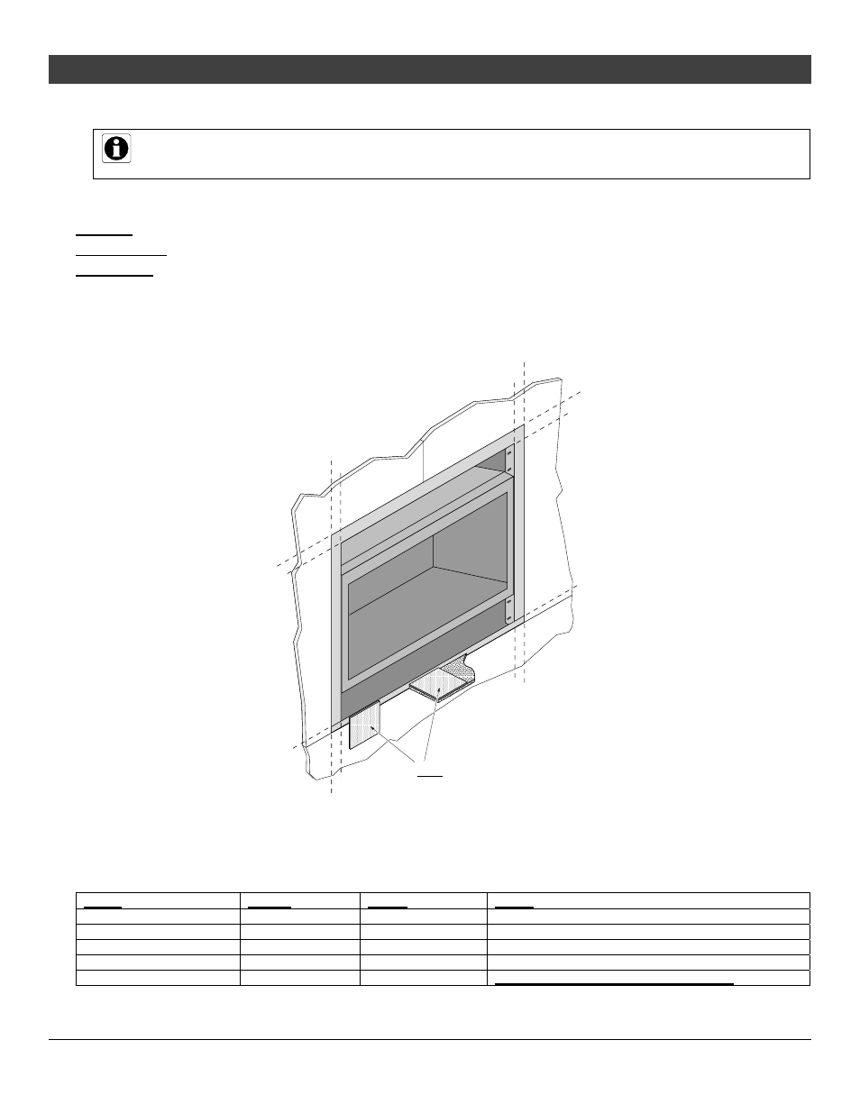 38 installation, For qualified installers only), Facing overview | Optional faceplates – sizing chart | Avalon Firestyles 564 Diamond-Fyre GSR2 Installation User Manual | Page 38 / 62