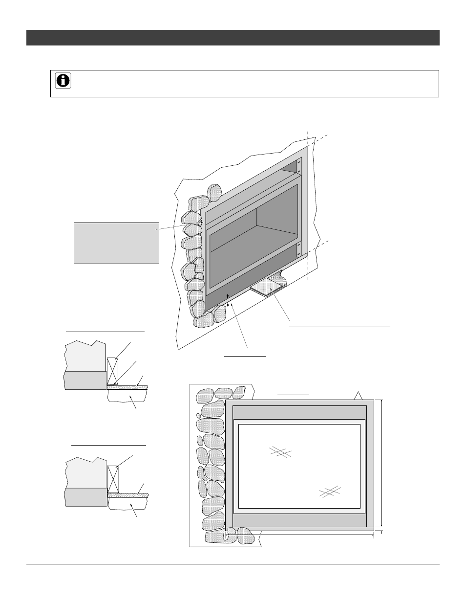 Installation, For qualified installers only) | Avalon Firestyles 564 Diamond-Fyre GSR2 Installation User Manual | Page 41 / 62