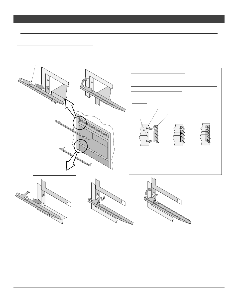 60 optional equipment, Grill installation, For qualified installers only) | Avalon Firestyles 564 Diamond-Fyre GSR2 Installation User Manual | Page 60 / 62