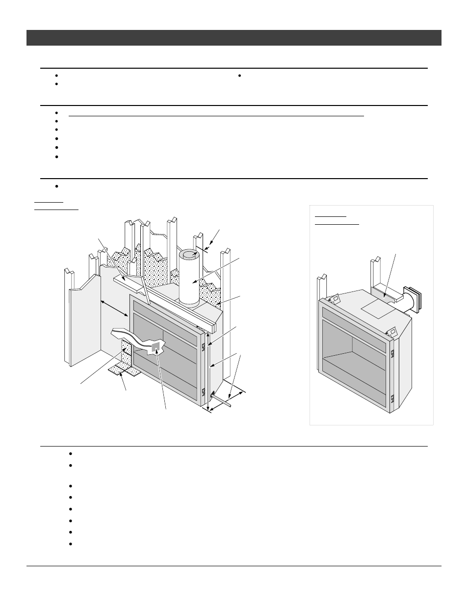 Installation, Packing list, Additional items required | Installation overview, Recommended installation procedure, For qualified installers only) | Avalon Firestyles 564 Diamond-Fyre GSR2 Installation User Manual | Page 7 / 62
