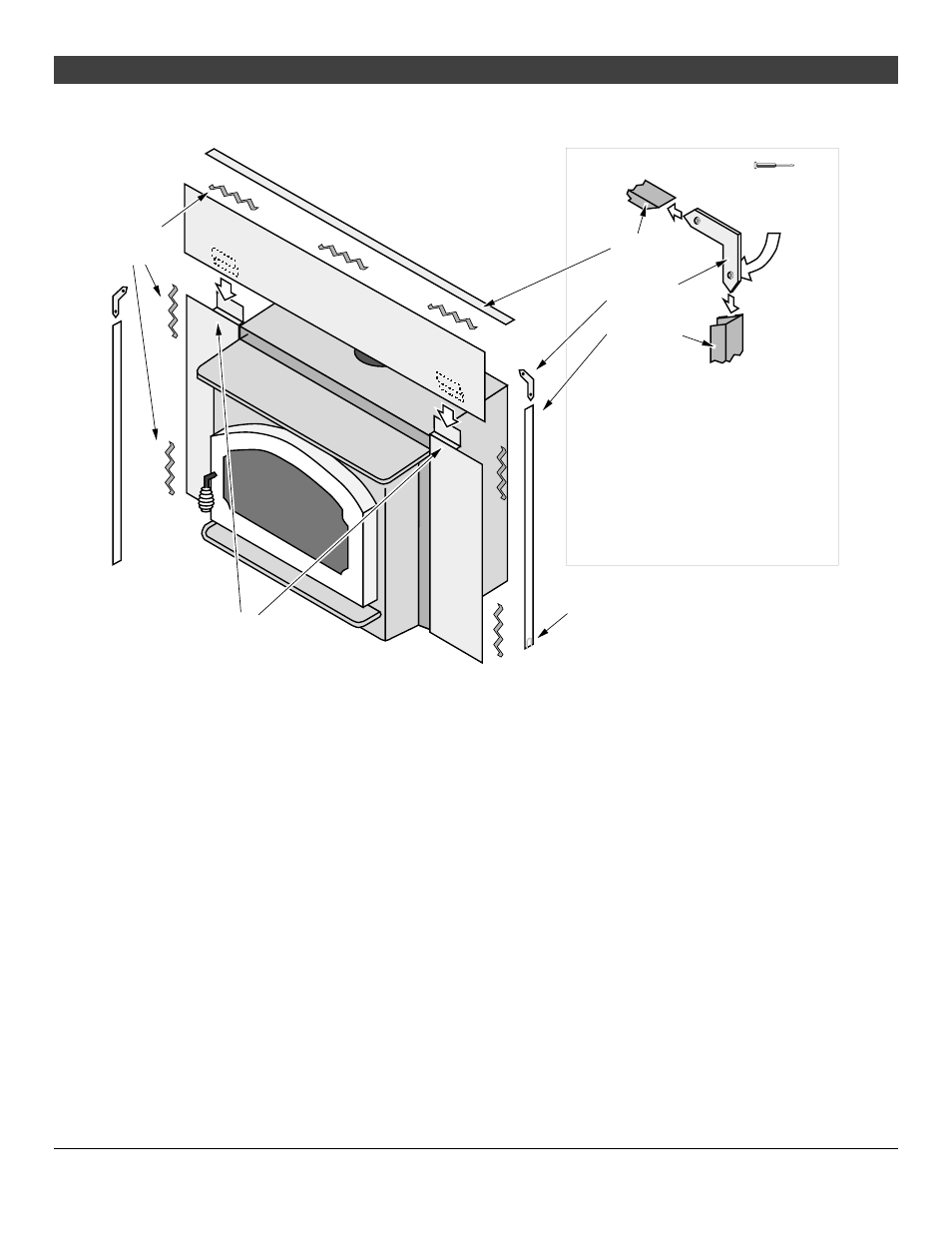 Fireplace insert installation | Avalon Firestyles 1750 Spokane User Manual | Page 13 / 36