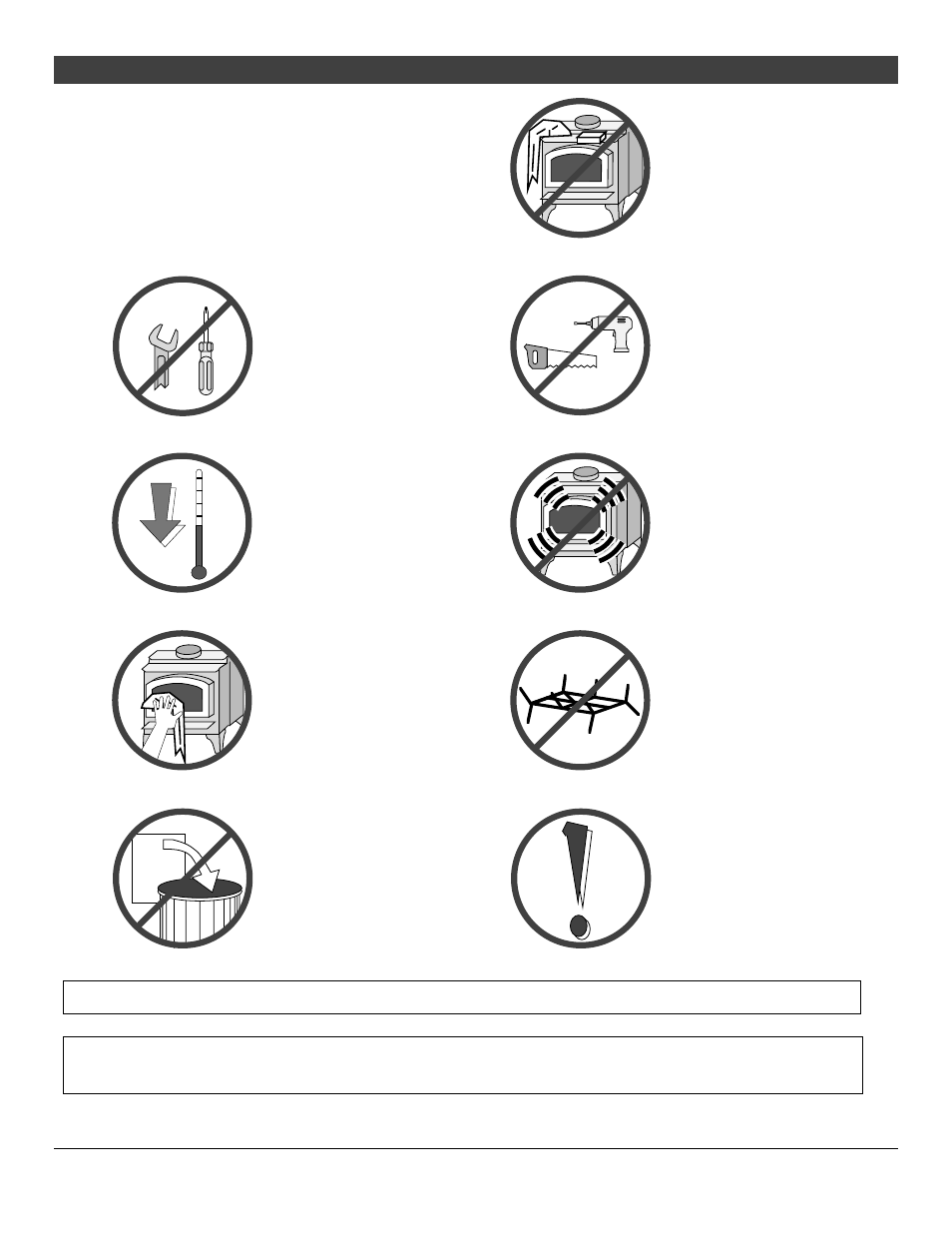 Safety precautions 5 | Avalon Firestyles 1750 Spokane User Manual | Page 5 / 36