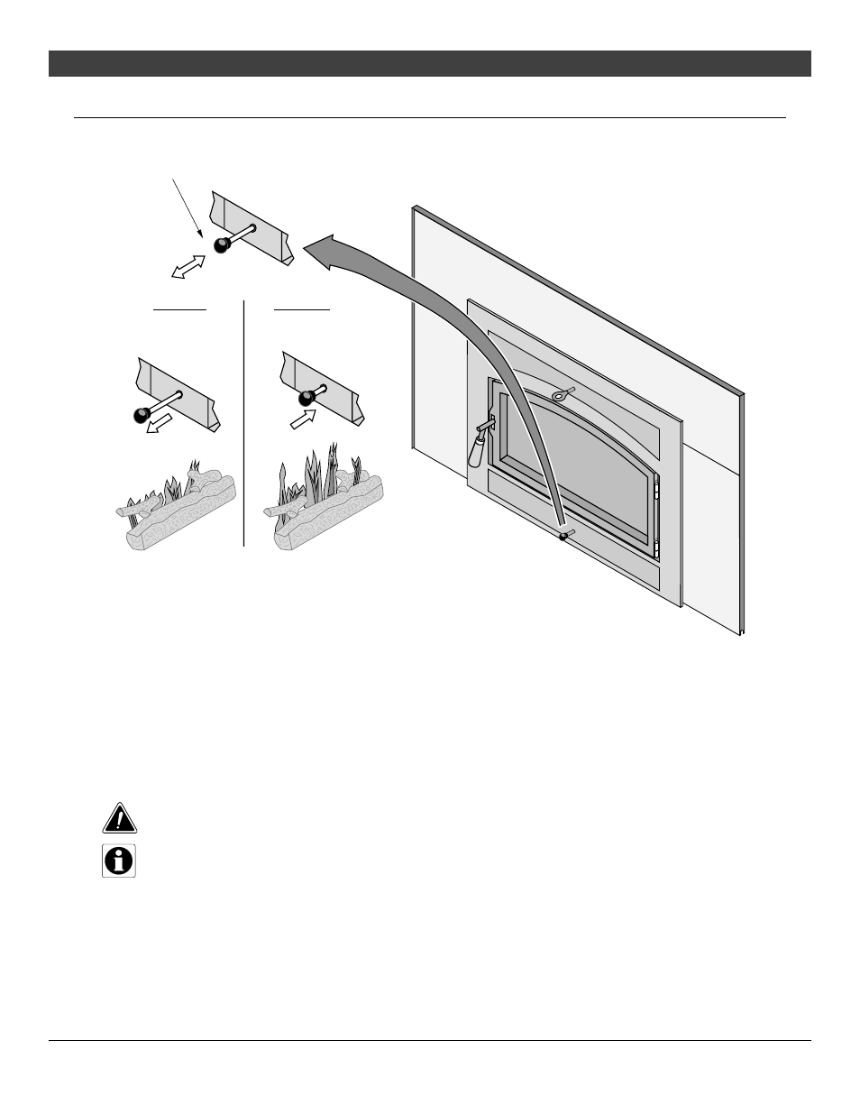 Operating your appliance 25, Adjusting the burn rate | Avalon Firestyles Small Flush Hybrid-Fyre User Manual | Page 25 / 44