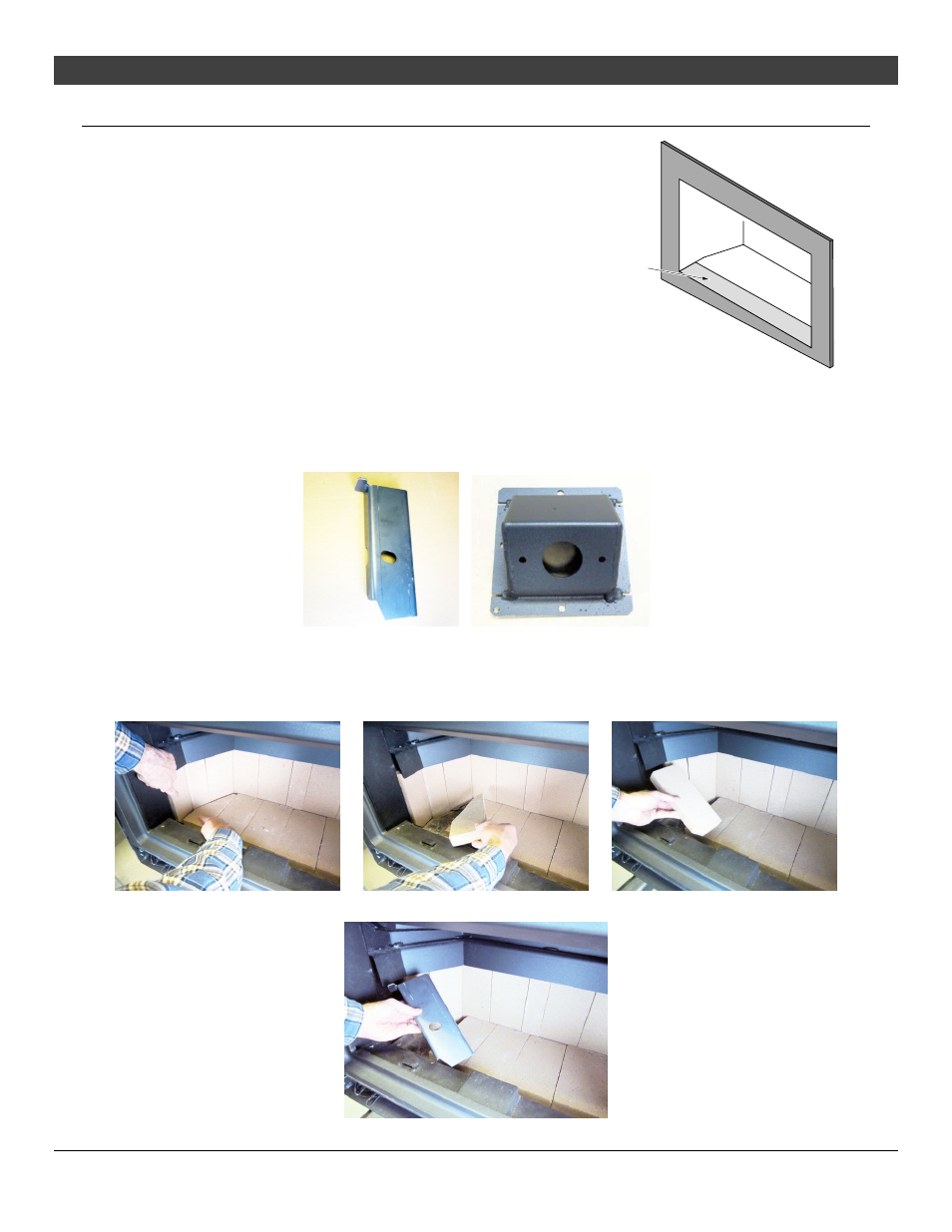 Optional equipment 39, Greenstart, Igniter – firebrick and housing installation | Avalon Firestyles Small Flush Hybrid-Fyre User Manual | Page 39 / 44