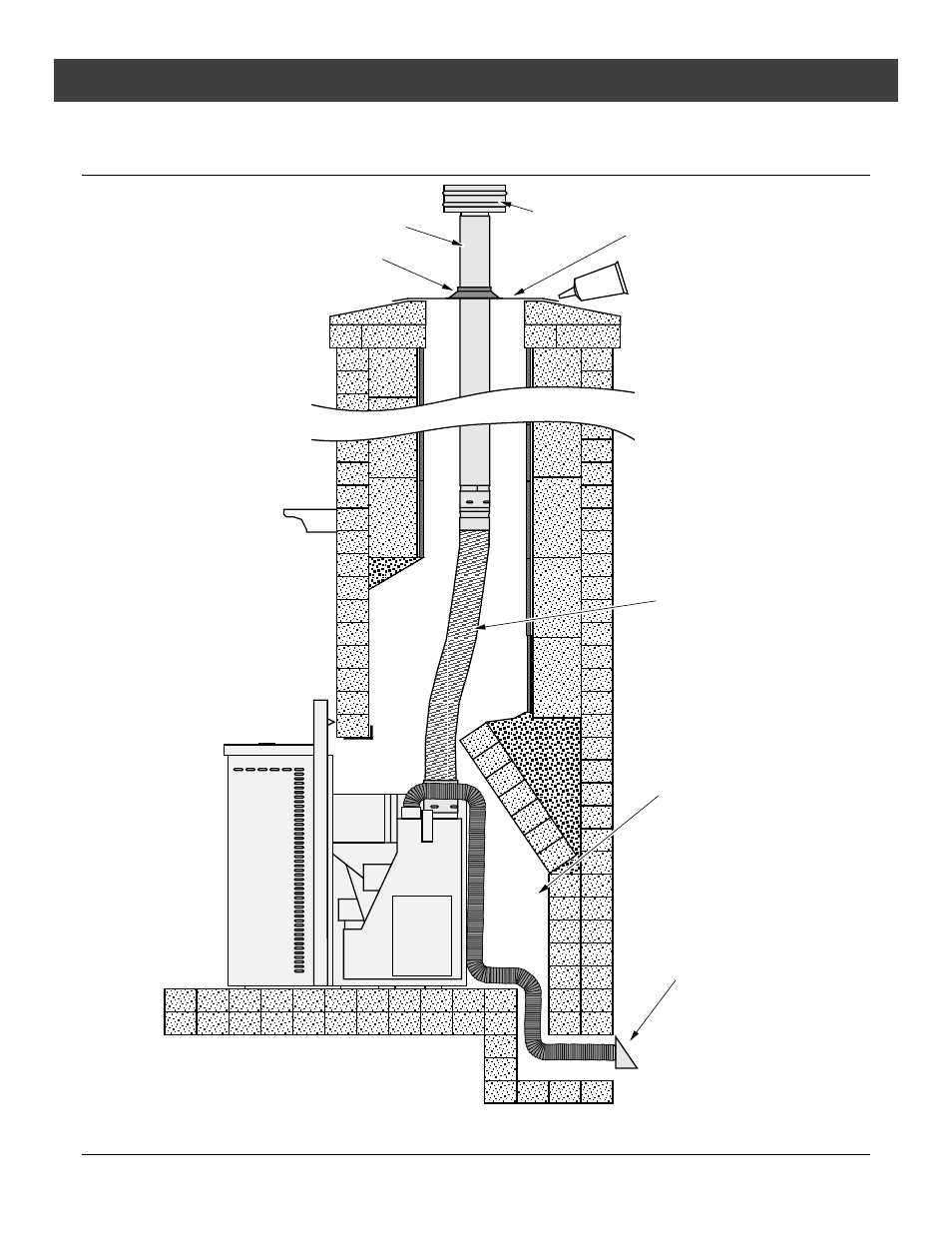 Installation, For qualified installers only), Installation into a masonry fireplace | Avalon Firestyles AGP Pellet User Manual | Page 23 / 52