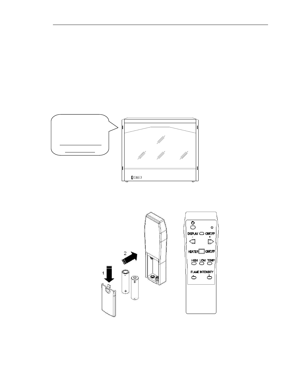 Operating instructions | Avalon Firestyles 564 Electric Fireplace User Manual | Page 12 / 19