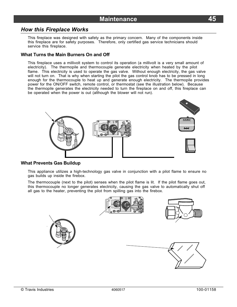 Maintenance, How this fireplace works | Avalon Firestyles 21 DV RV User Manual | Page 45 / 54