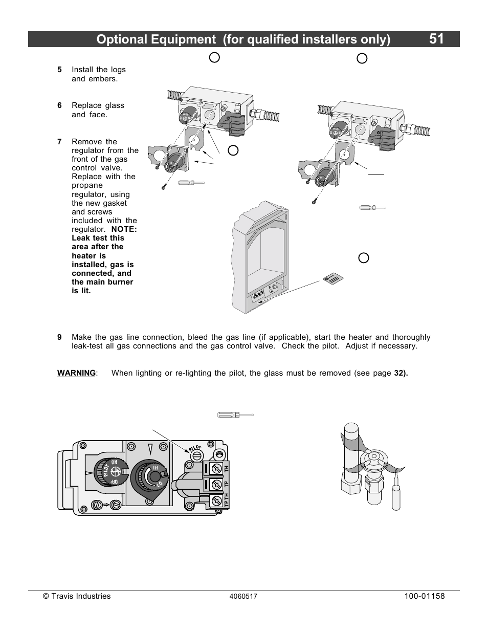 Optional equipment (for qualified installers only) | Avalon Firestyles 21 DV RV User Manual | Page 51 / 54