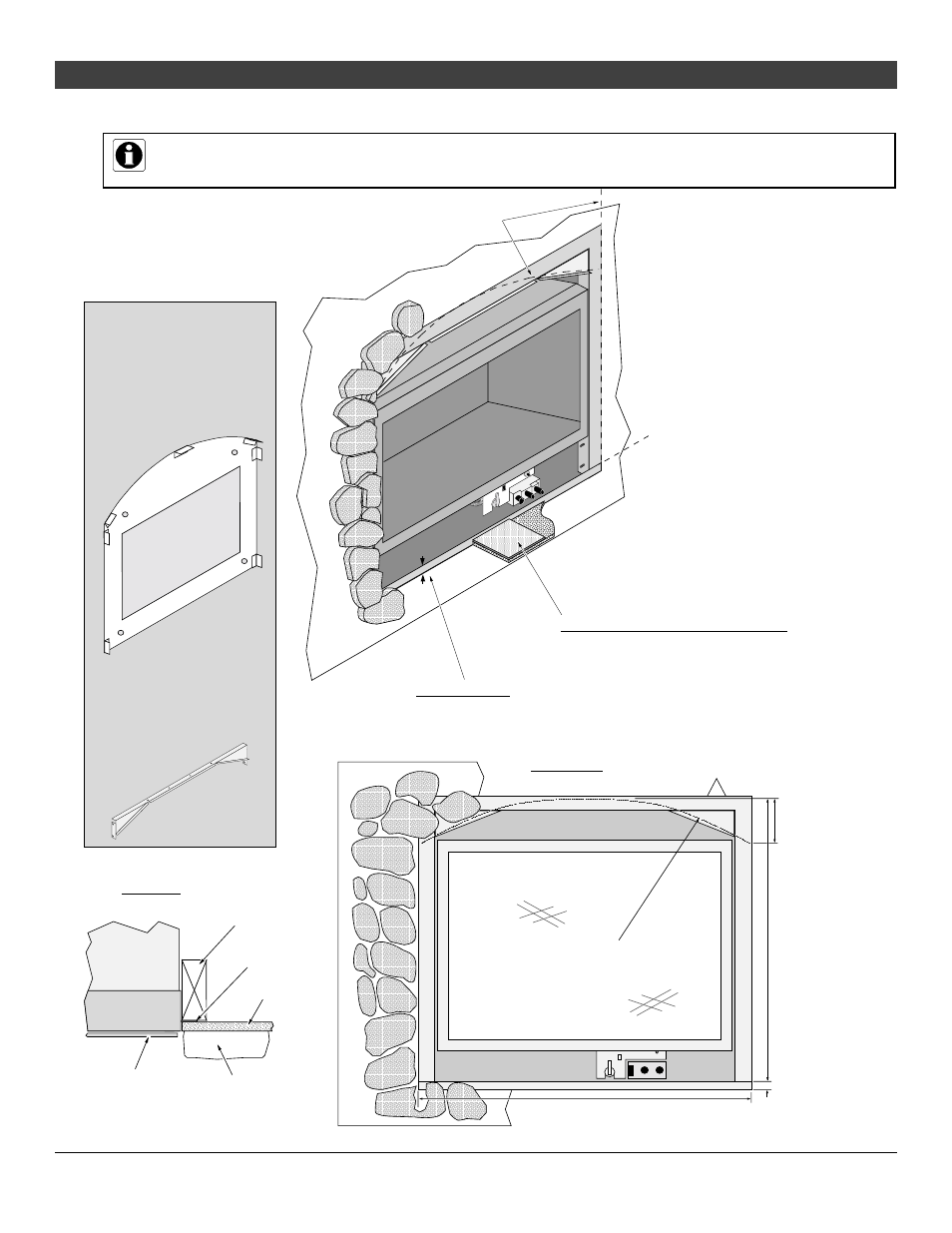 Installation, For qualified installers only) | Avalon Firestyles 564 SS Gas Installation User Manual | Page 39 / 70