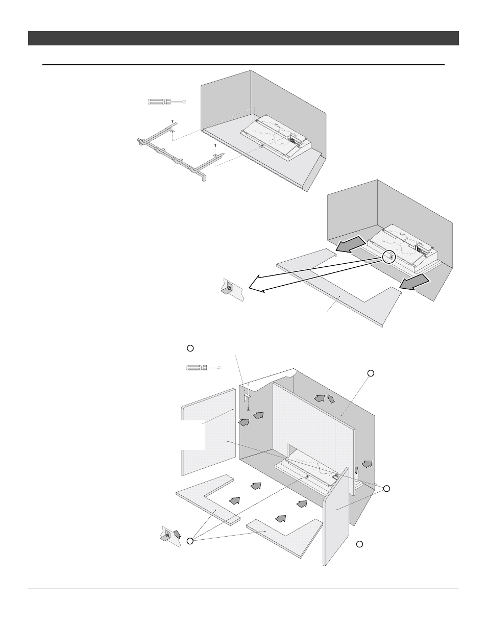 Optional equipment, Fireback installation, For qualified installers only) | Avalon Firestyles 564 SS Gas Installation User Manual | Page 59 / 70