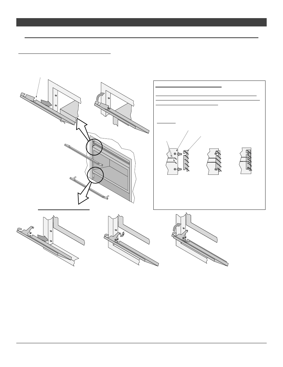 Optional equipment, Grill installation | Avalon Firestyles 564 SS Gas Installation User Manual | Page 63 / 70