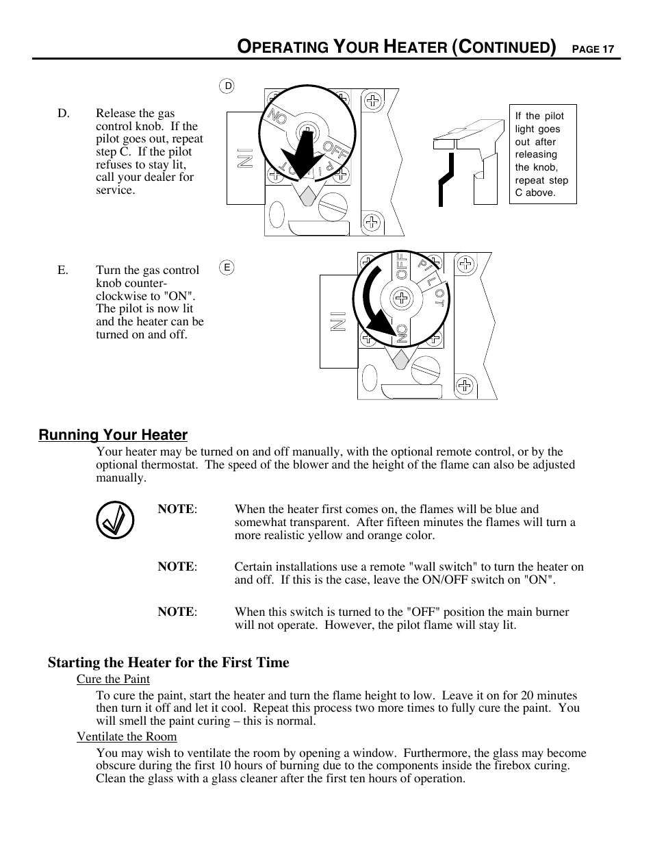 Avalon Firestyles 700 B-Vent-1994 User Manual | Page 17 / 38