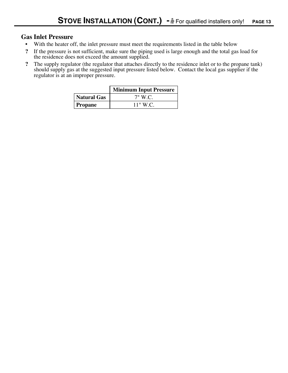 Avalon Firestyles B-Vent-1995 User Manual | Page 13 / 42