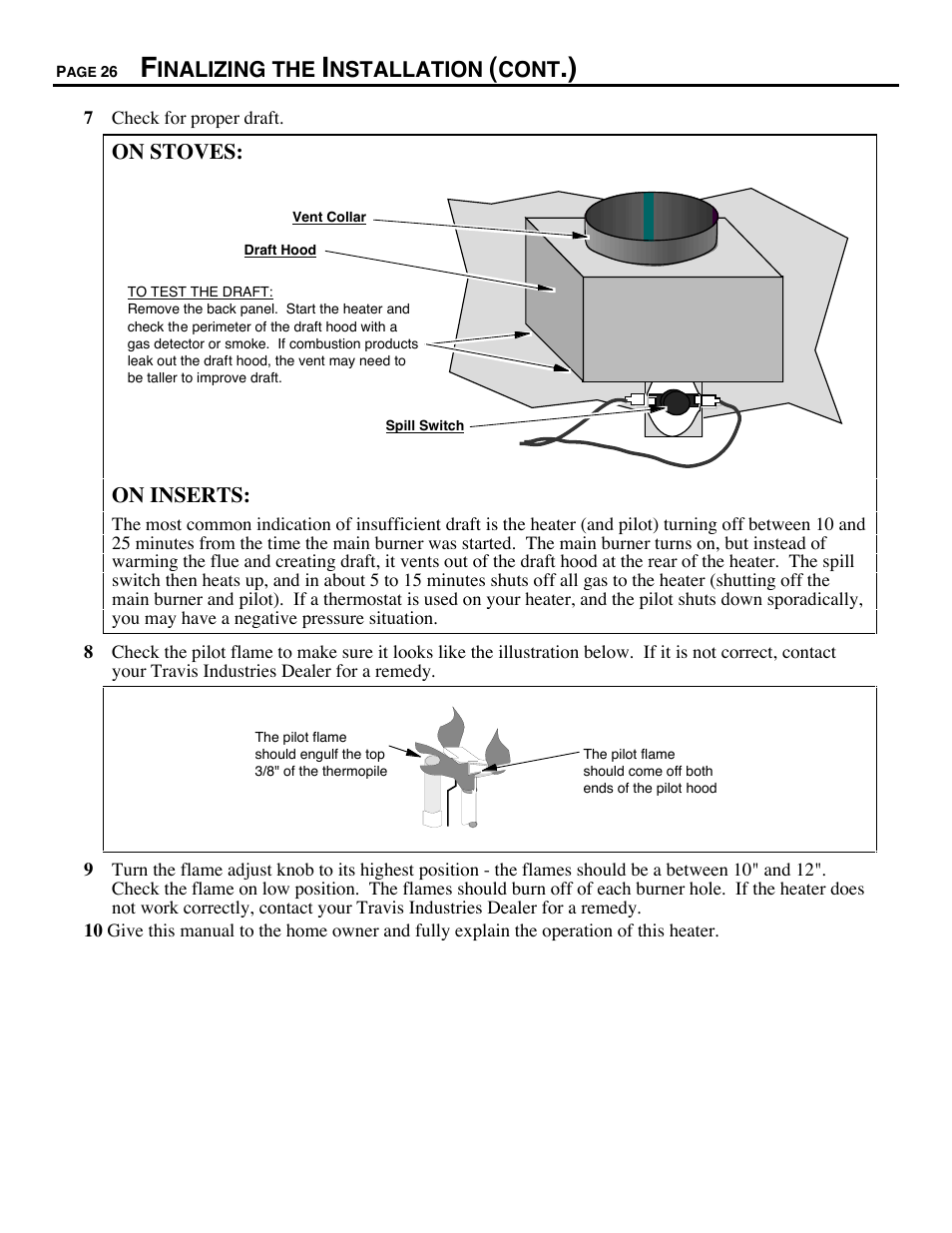 Avalon Firestyles B-Vent-1995 User Manual | Page 26 / 42